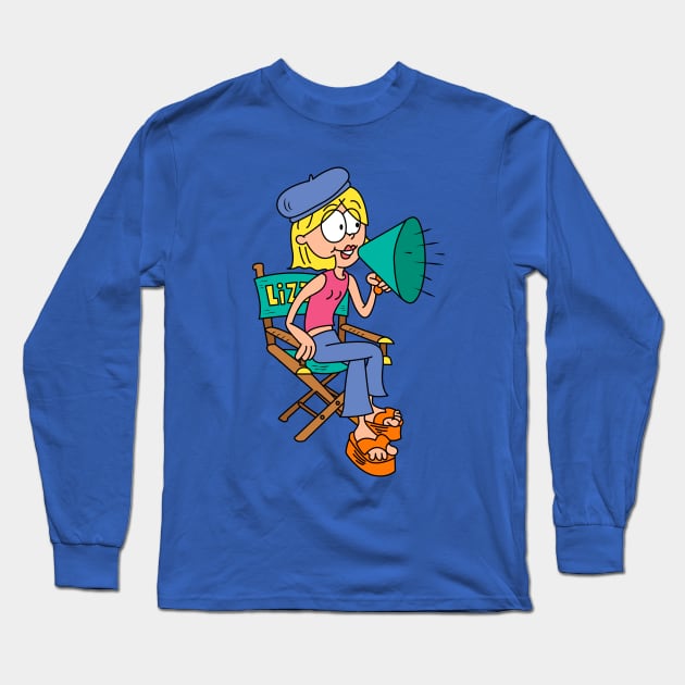 Lizzie Director Long Sleeve T-Shirt by artxlife